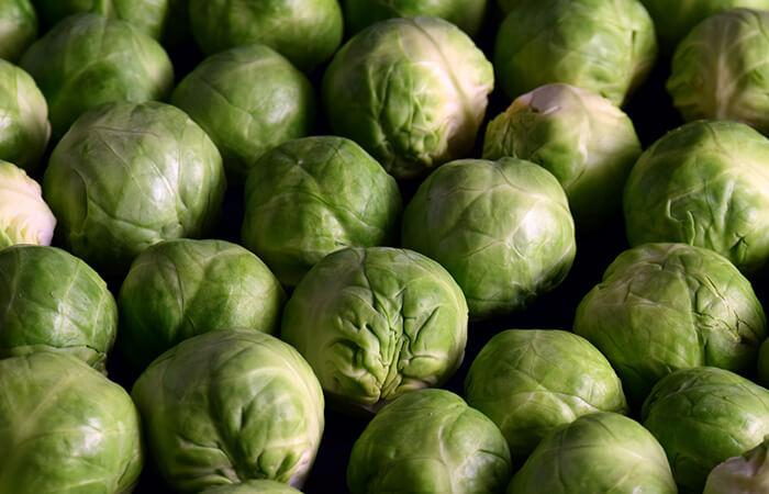 Choux de Bruxelles biologiques
