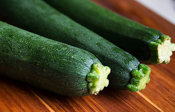 Courges d'été biologiques